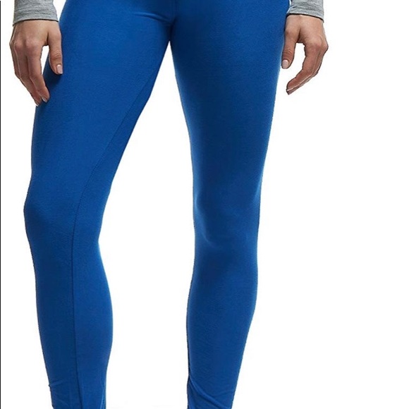 Blue Seamless Leggings - Picture 2 of 3